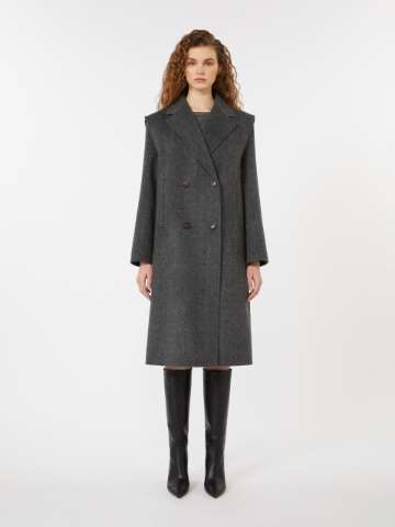 コート MAX MARA Woman Coat Grey 2421016433600 003 Max Mara Coat - Size 44 FR