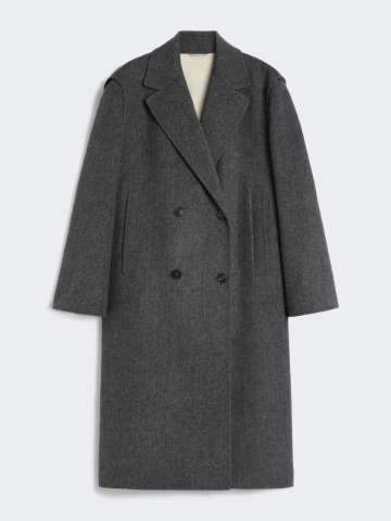 Grey wool coat dark grey | Max Mara