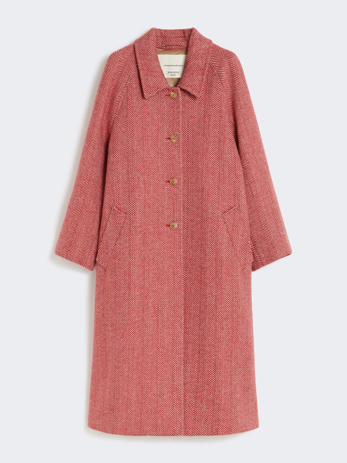 Double-faced wool coat - RED - Max Mara - 9