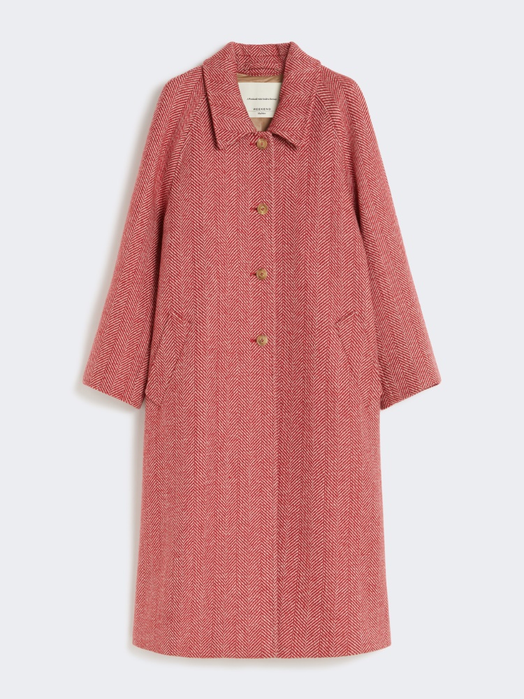 Double-faced wool coat - RED - Max Mara