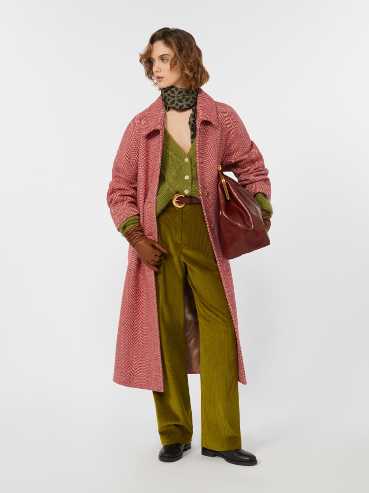 Double-faced wool coat - RED - Max Mara