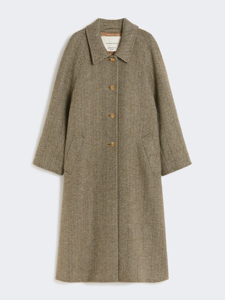 Double-faced wool coat - GREEN - Max Mara