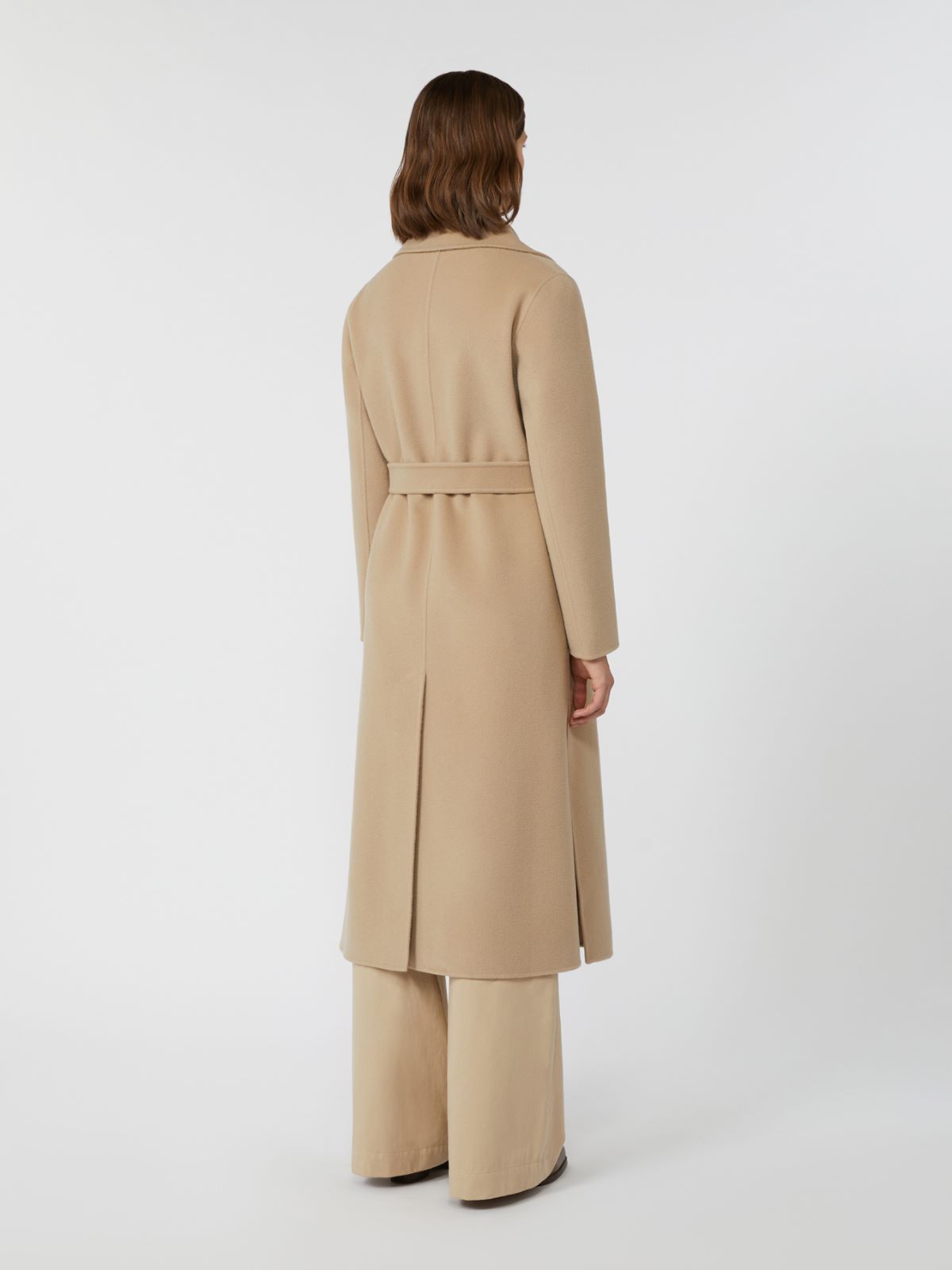 Wool robe coat - BEIGE - Max Mara - 3