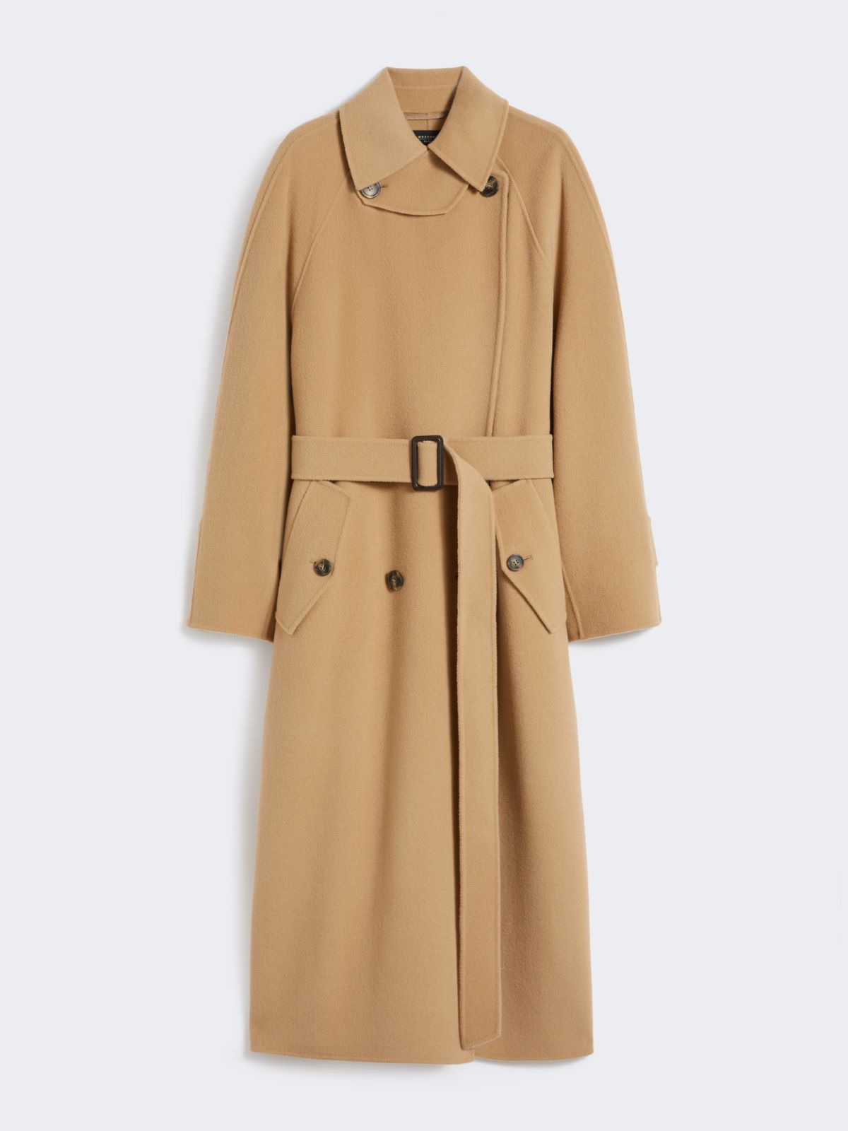 Double-sided wool trench coat - CAMEL - Max Mara - 9