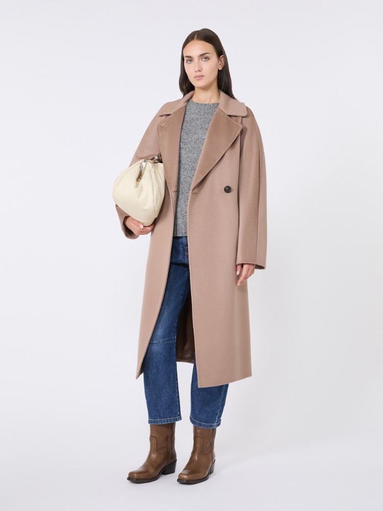 레지나 버진울 코트 - MARRON GLACE' - Max Mara