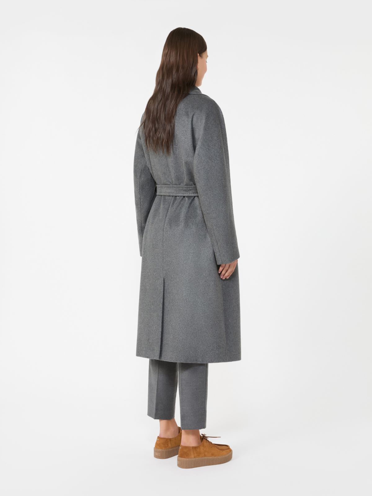 카스시아 캐시미어 코트 - DARK GREY - Max Mara - 4