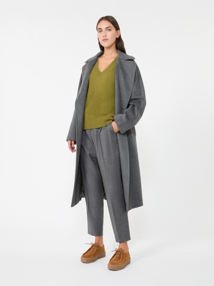 카스시아 캐시미어 코트 - DARK GREY - Max Mara