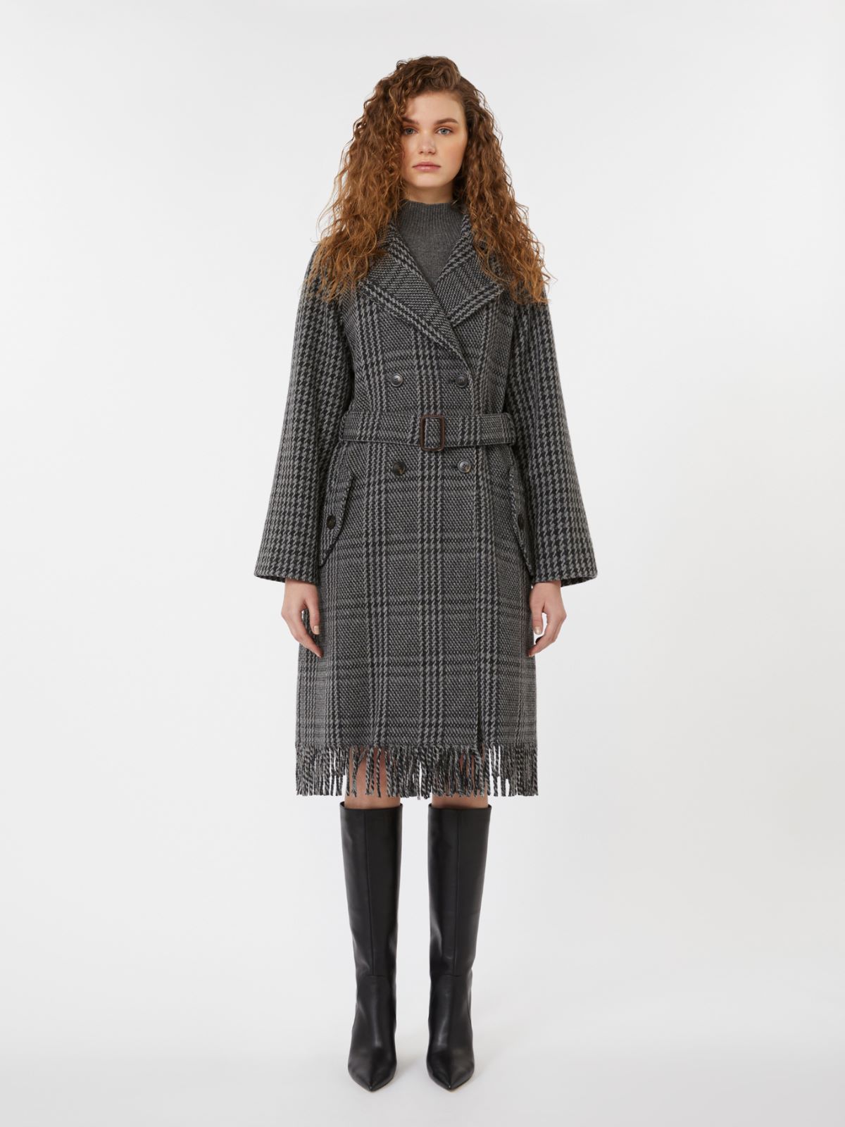 카르피 울 코트 - DARK GREY - Max Mara - 4