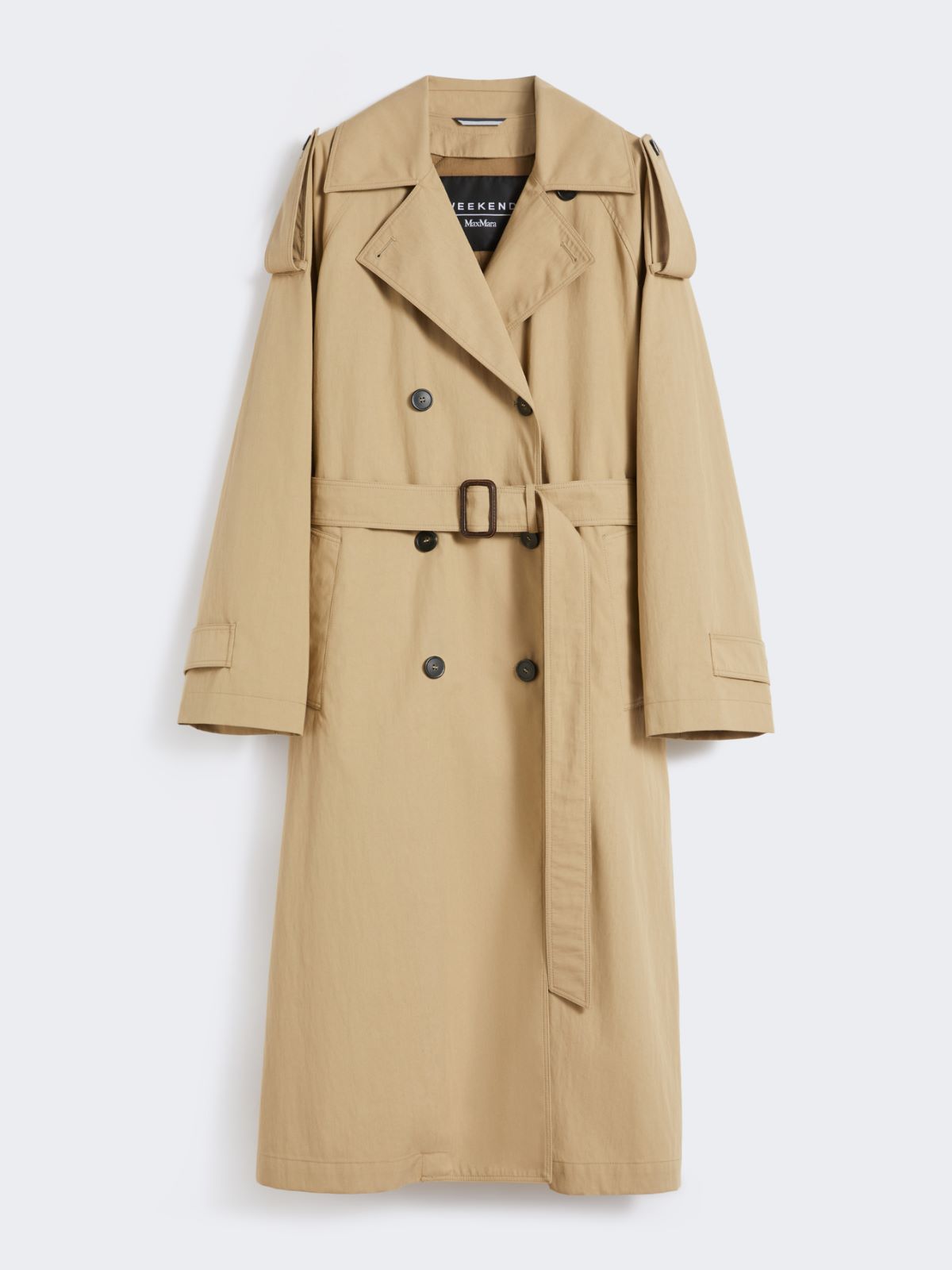 Water-repellent gabardine trench coat - BEIGE - Max Mara - 9