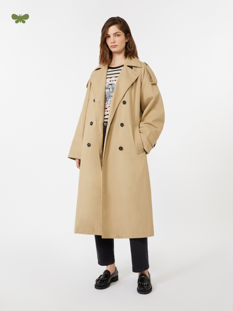 MaxMara トレンチコート ベージュ　ベルト ライナー付き ベルト付きトレンチコート - ベージュ | ZARA Japan / 日本