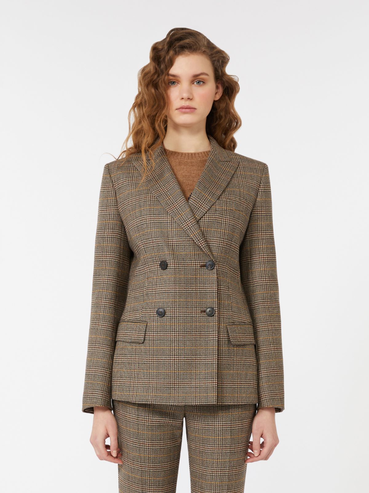 Blazer en sergé de laine - CHOCOLAT - Max Mara - 2