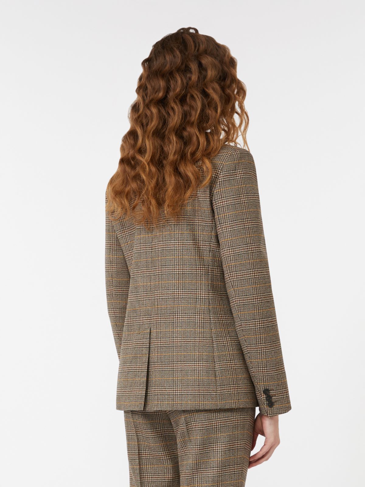 Blazer en sergé de laine - CHOCOLAT - Max Mara - 3