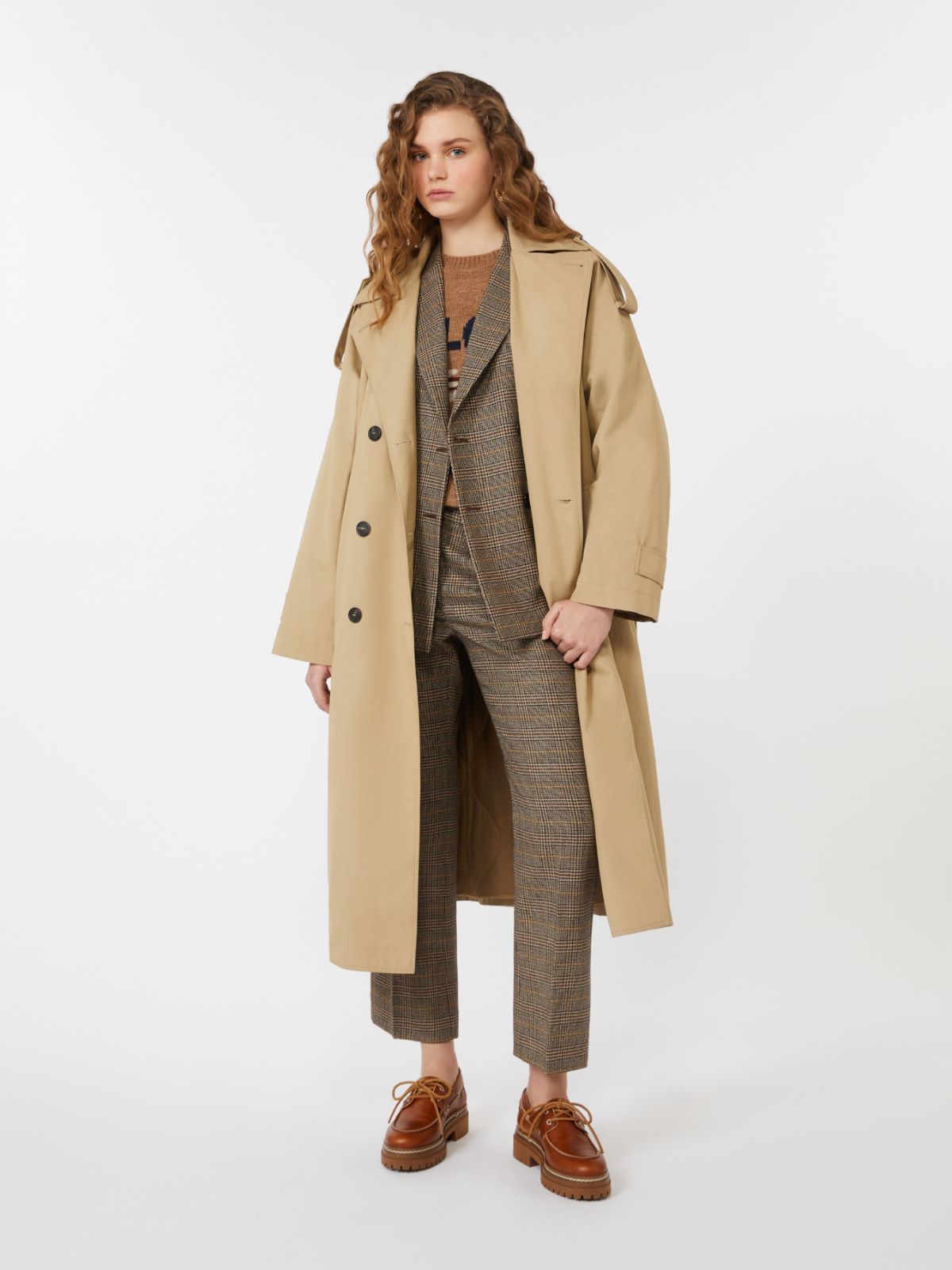 Blazer en sergé de laine - CHOCOLAT - Max Mara