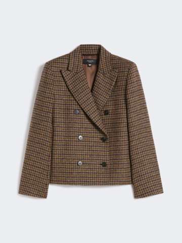 未使用品　rehellinen　linen wool long jacket Wool lining jacket polyamide | Max Mara