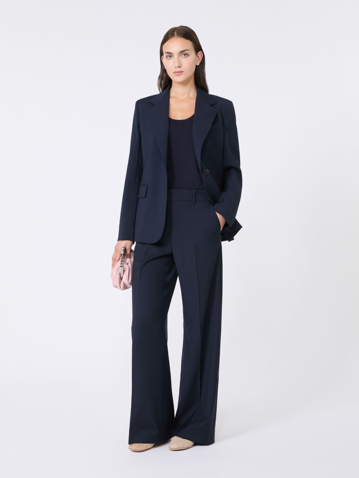スーツ MAX MARA Women Suit Jackets 2511041034001 Blue Suits Blue and light blue Woman | Max Mara