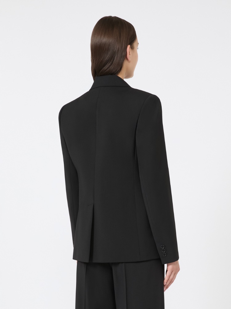 スーツ Weekend Max Mara LAMINE - Natural stretch wool blazer Natural stretch wool blazer, navy | Weekend Max Mara