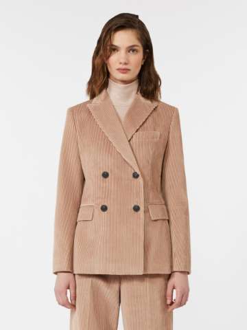 VIP【関税込み・送料無料】希少 MaxMara Blue Pinstriped Blazer DOUBLE BREASTED BLAZER for Women - Max Mara | Biffi