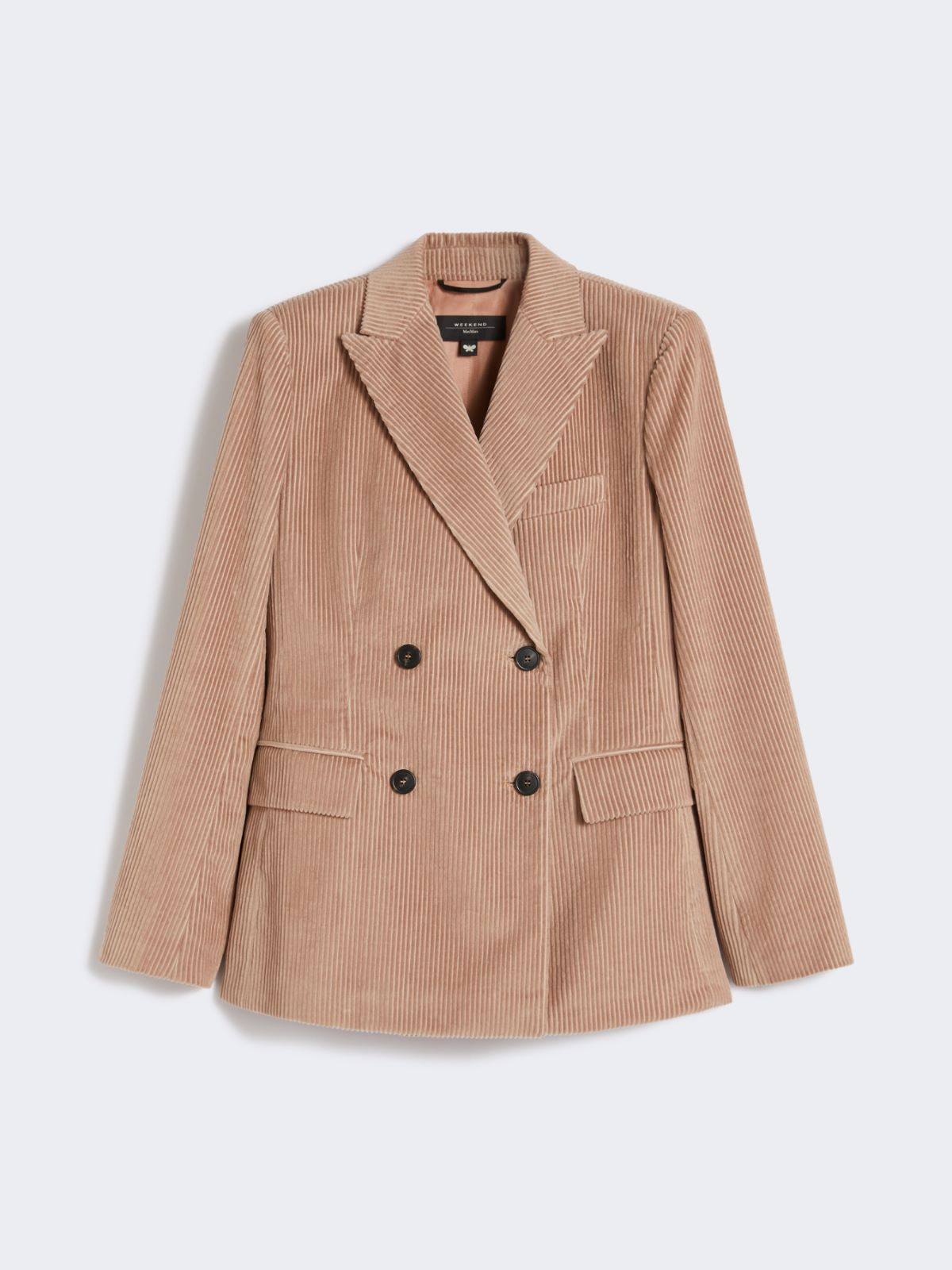 Blazer à double boutonnage en velours - VIEUX ROSE - Max Mara - 9