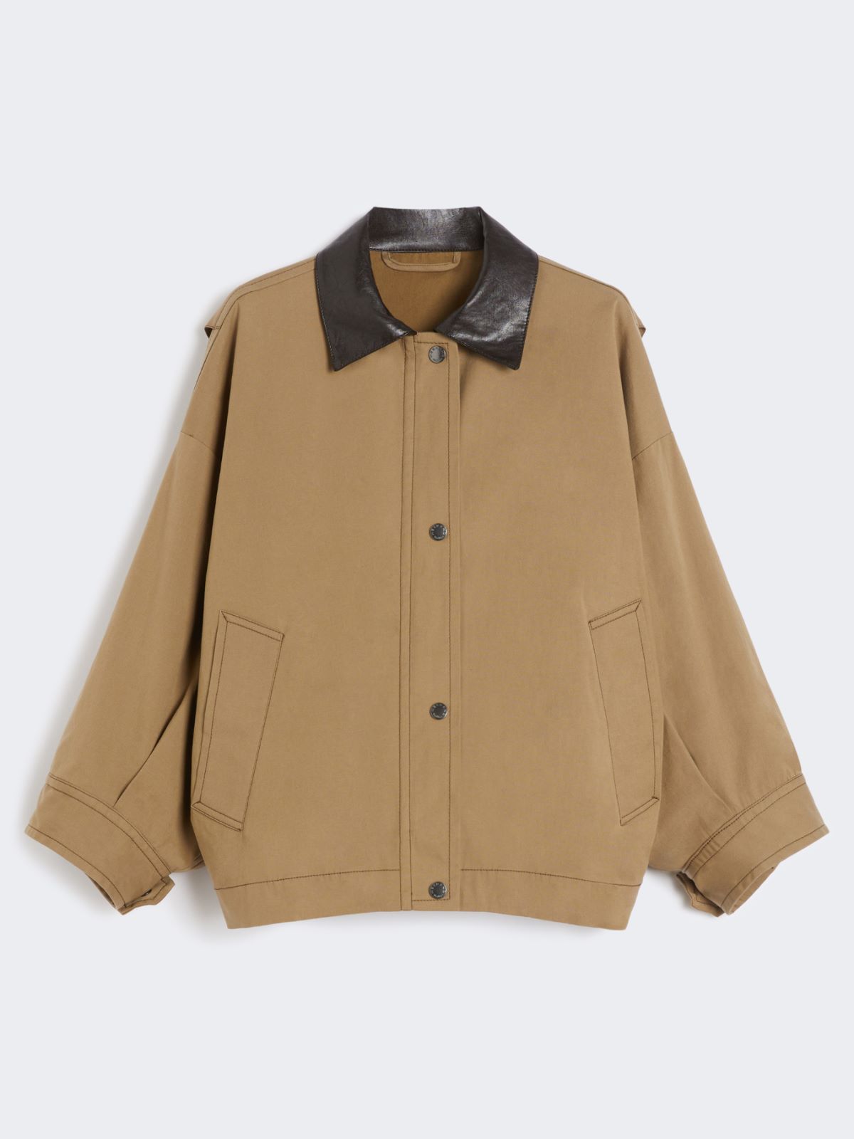 Water-repellent cotton jacket - DESERT - Max Mara - 9