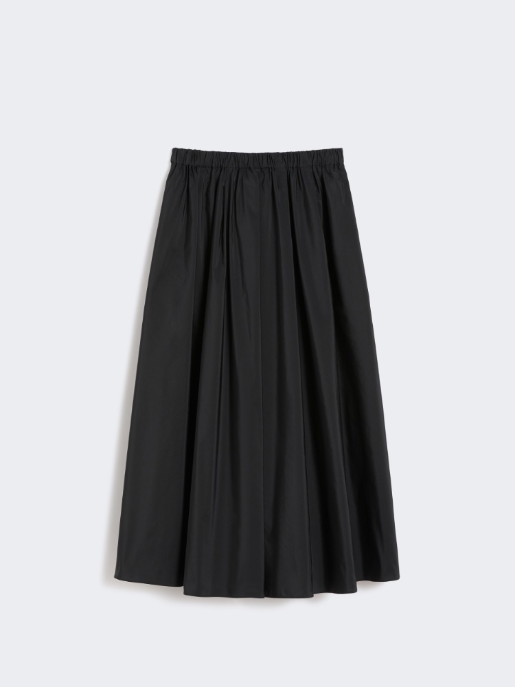 Falda larga de tafetán - NEGRO - Max Mara