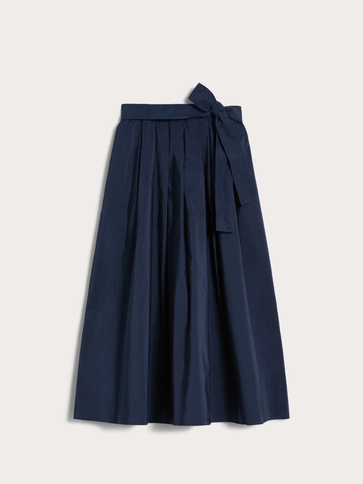 Midi taffeta skirt - NAVY - Max Mara - 9