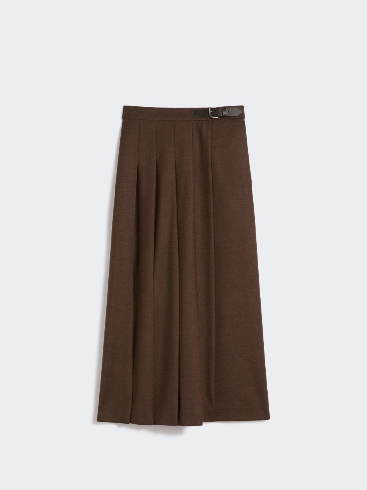 Mel gather skirt andmary brown Sサイズ ANDMARY】Mel gather skirt