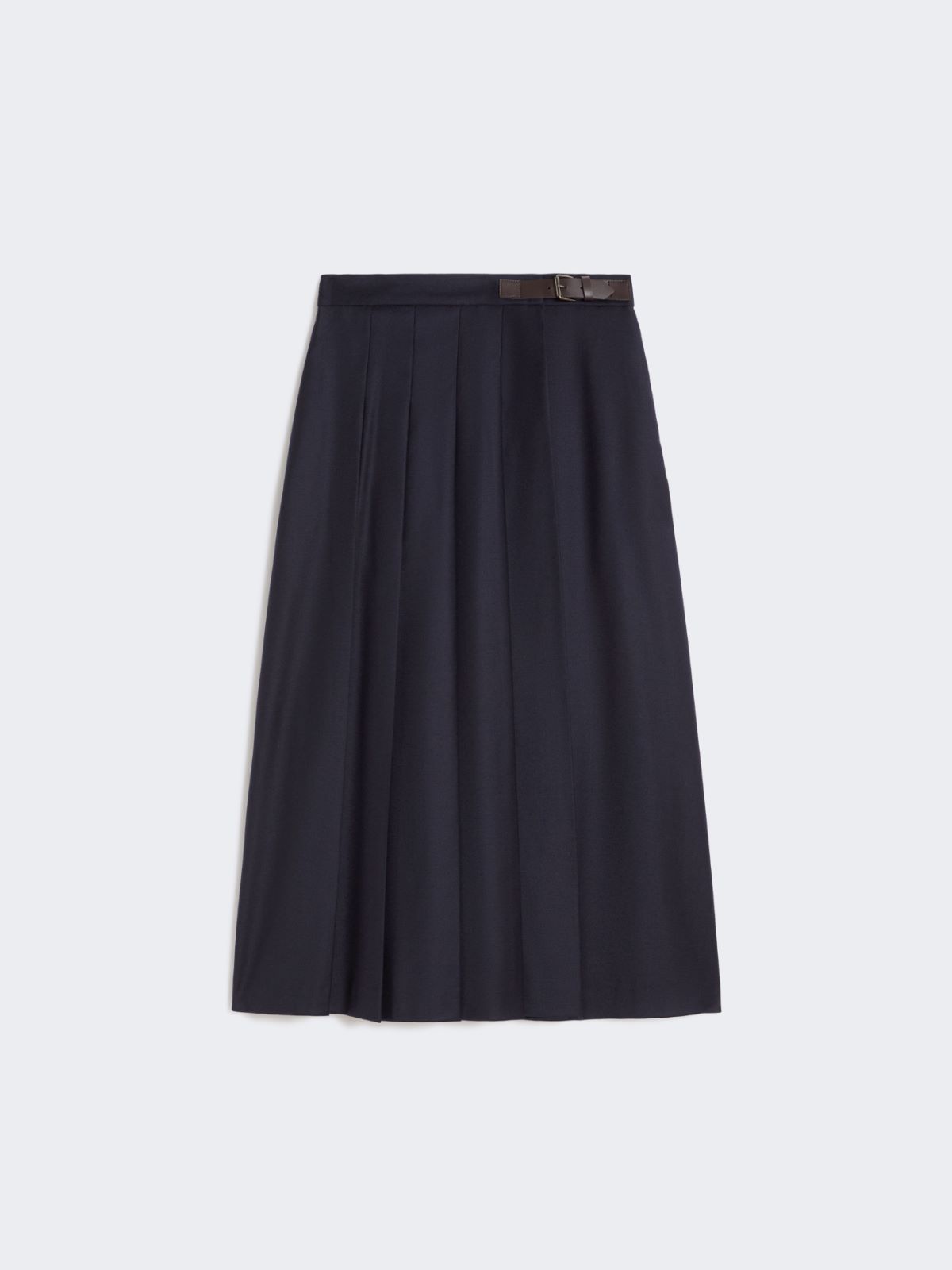 Wool wrap skirt - NAVY - Max Mara - 9