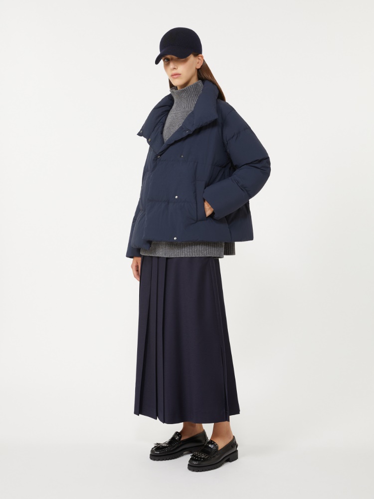 [ファストーゾ] ウール ラップ スカート - NAVY - Max Mara