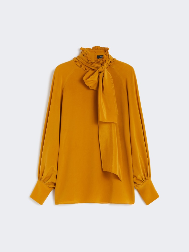 Chemise en crêpe de Chine de soie - OCRE - Max Mara