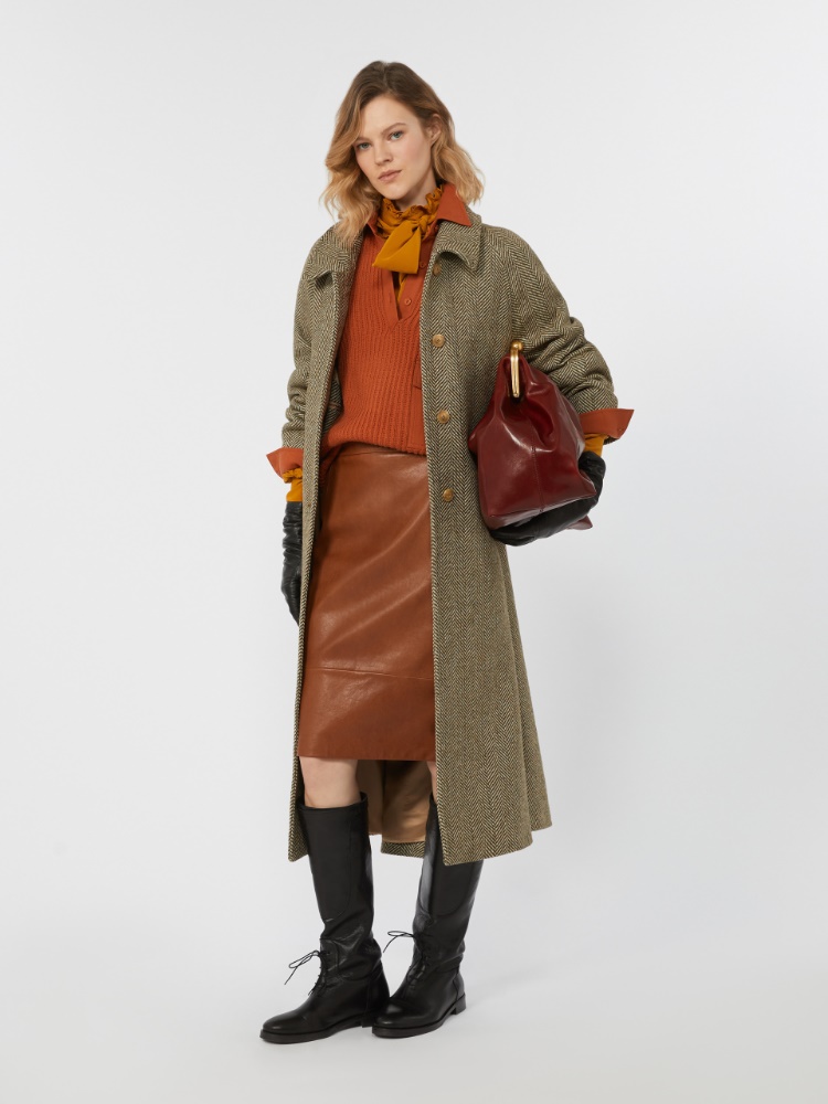 Silk crepe de chine shirt - OCHRE - Max Mara