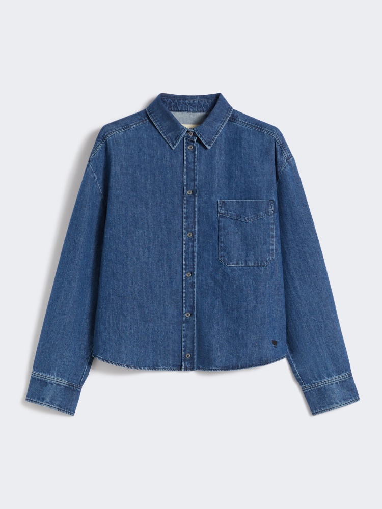 最終値下げWEEKEND MaxMara ほぼ新品ライトブルー 長袖シャツ36 MAXMARA WEEKEND LINE MAX MARA Weekend マックスマーラ