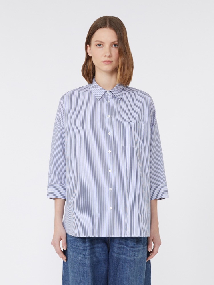 【5/18まで出品】MaxMara コットン リネン ジャケット 38 ネイビー Collection 'S Max Mara 送料無料｜マックスマーラ公式サイト