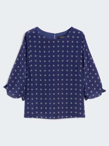 トップス Y's CREPE de CHINE LEFT DROP BLOUSE CREPE de CHINE LEFT DROP BLOUSE(S Off White): Y's｜THE SHOP