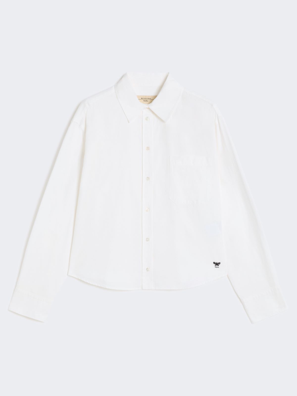Cotton Oxford shirt - WHITE - Max Mara - 11