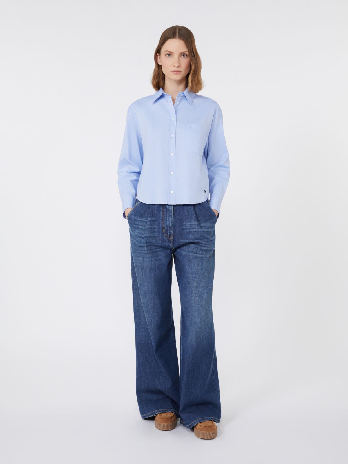 マックスマーラ　ウィークエンド　ブルゾン93.500円　40水色 Collection Weekend Max Mara 送料無料｜マックスマーラ公式サイト