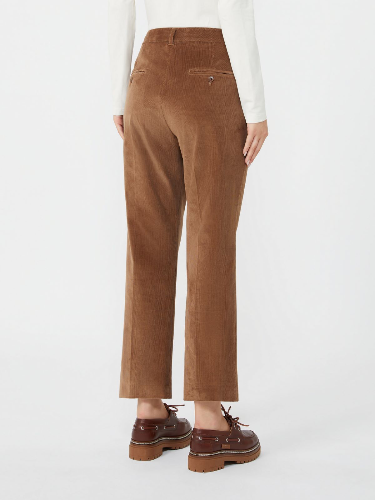 Corduroy trousers - HAZELNUT BROWN - Max Mara - 3
