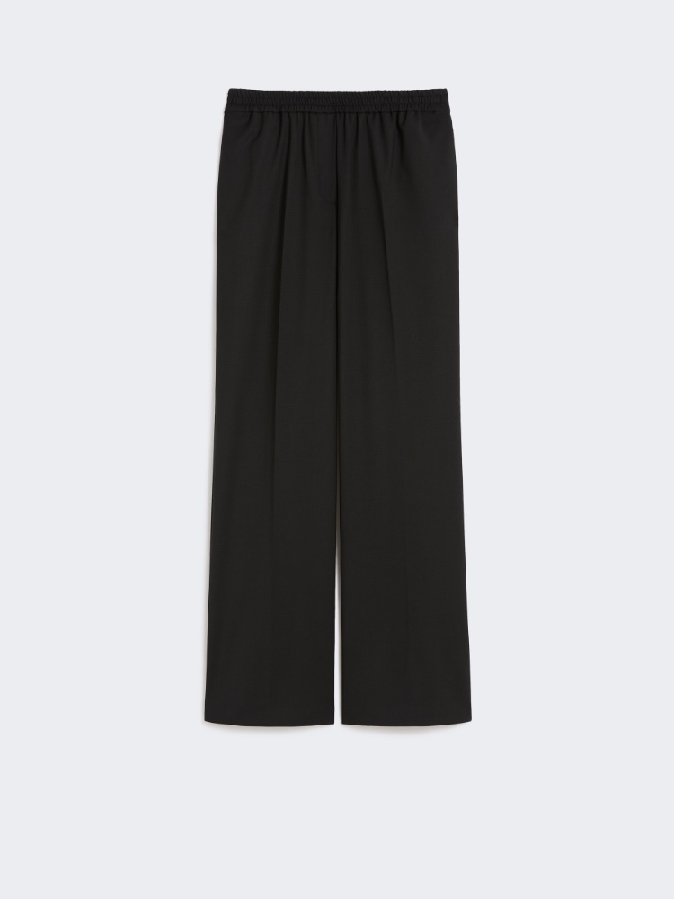 페트라 테크니컬 울 팬츠 - BLACK - Max Mara