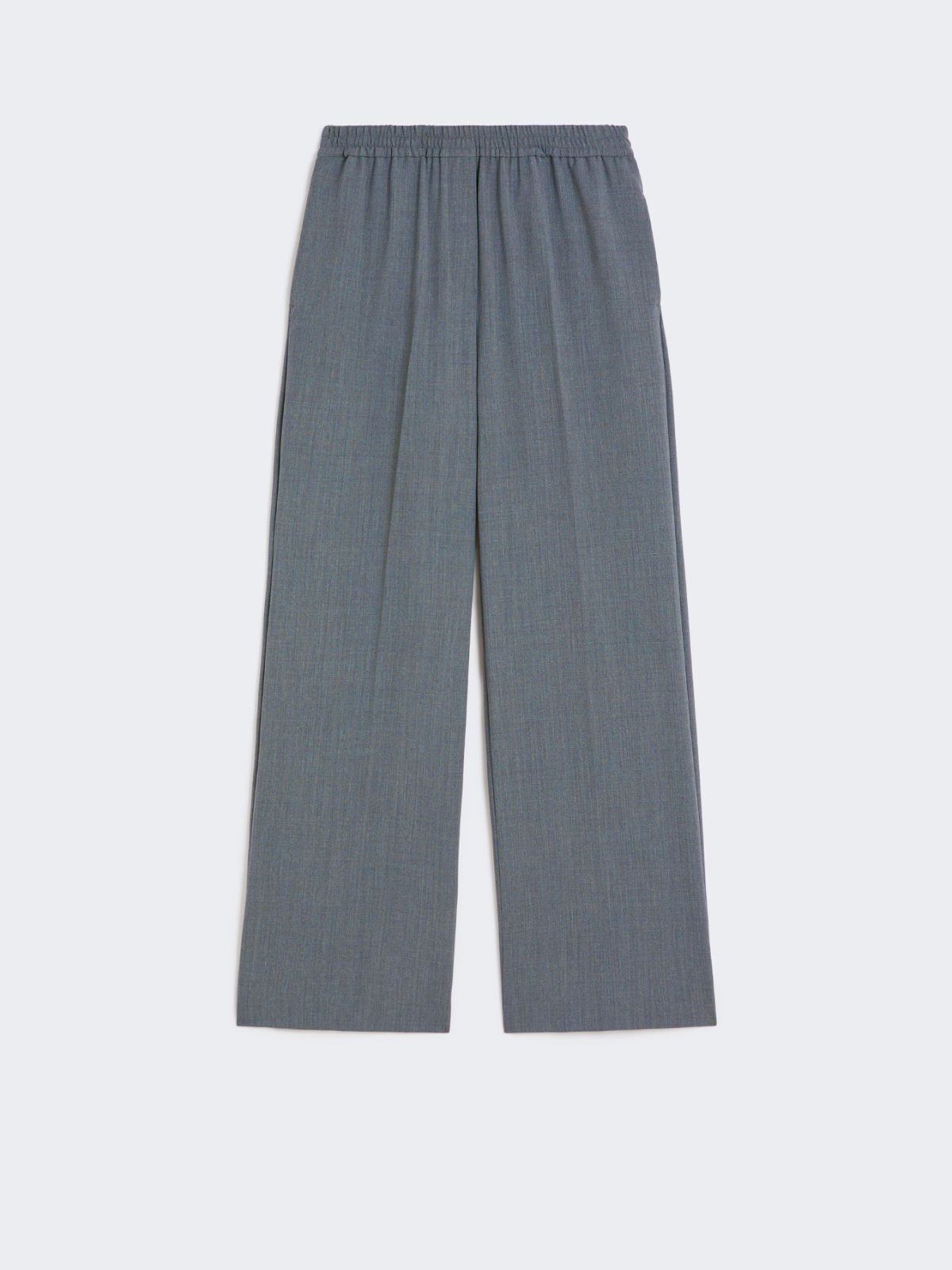 Technical gabardine wool trousers‎‎ - MEDIUM GREY - Max Mara - 8