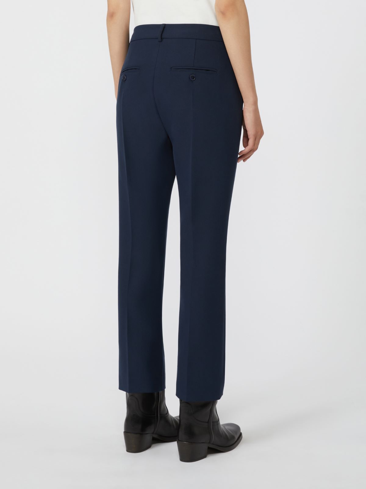 프레다 폴리 팬츠 - NAVY - Max Mara - 3