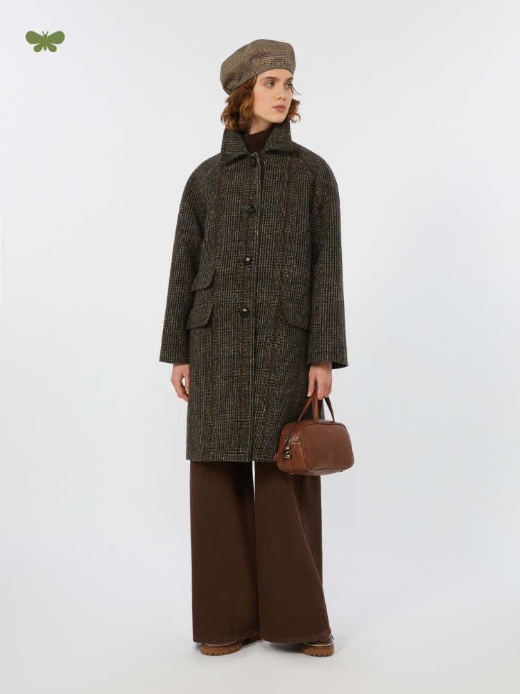 Pantalon en bull de coton - CHOCOLAT - Max Mara