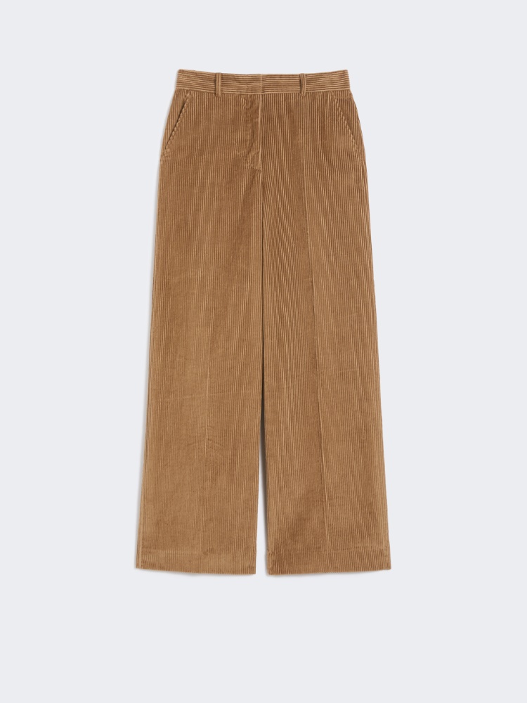 타니아 코듀로이 팬츠 - HAZELNUT BROWN - Max Mara