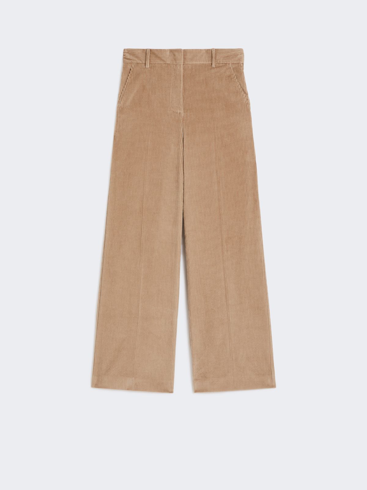 Wide-leg corduroy trousers - SAND - Max Mara - 8