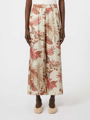 Silk twill pants | Max Mara