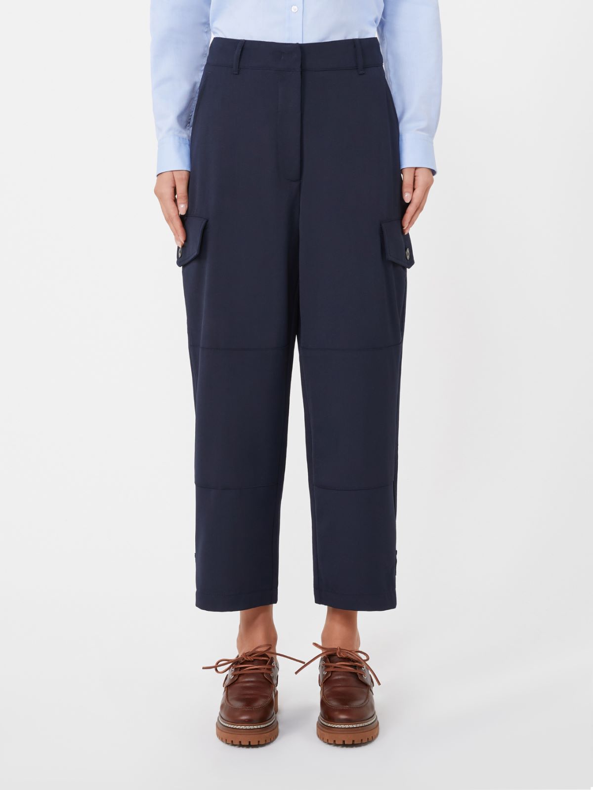 Pantalone in lana tecnica