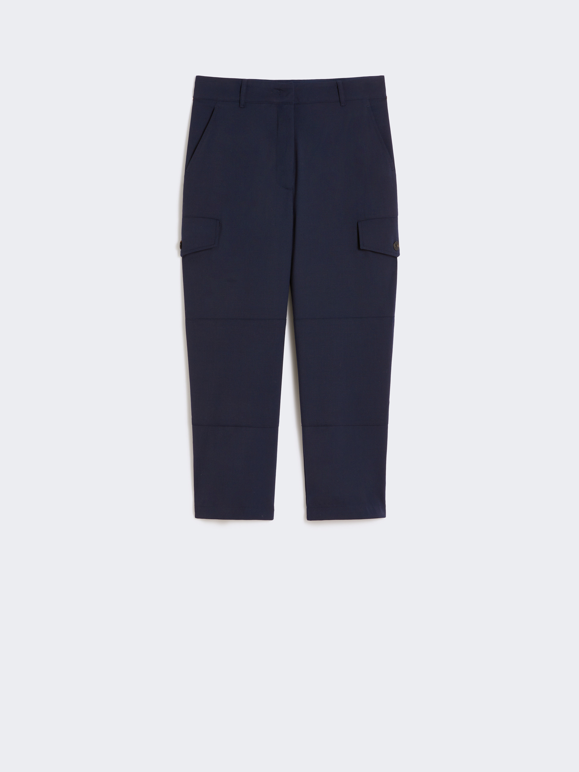 Pantalone in lana tecnica - BLU - Max Mara - 4