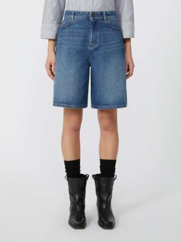 VIP【関税送料無料】希少 S MAX MARA BLUE COTTON POLLY JEANS Jeans clothing | Max Mara