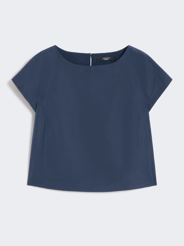 Top boxy in taffetà - BLU - Max Mara