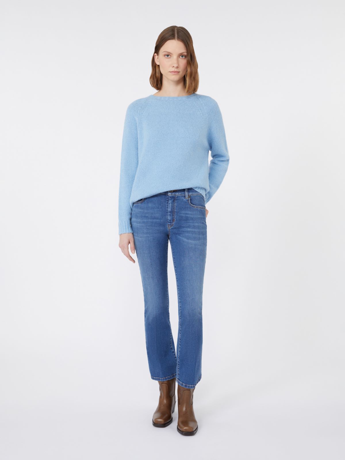 Slim-fit denim jeans + NAVY - Max Mara