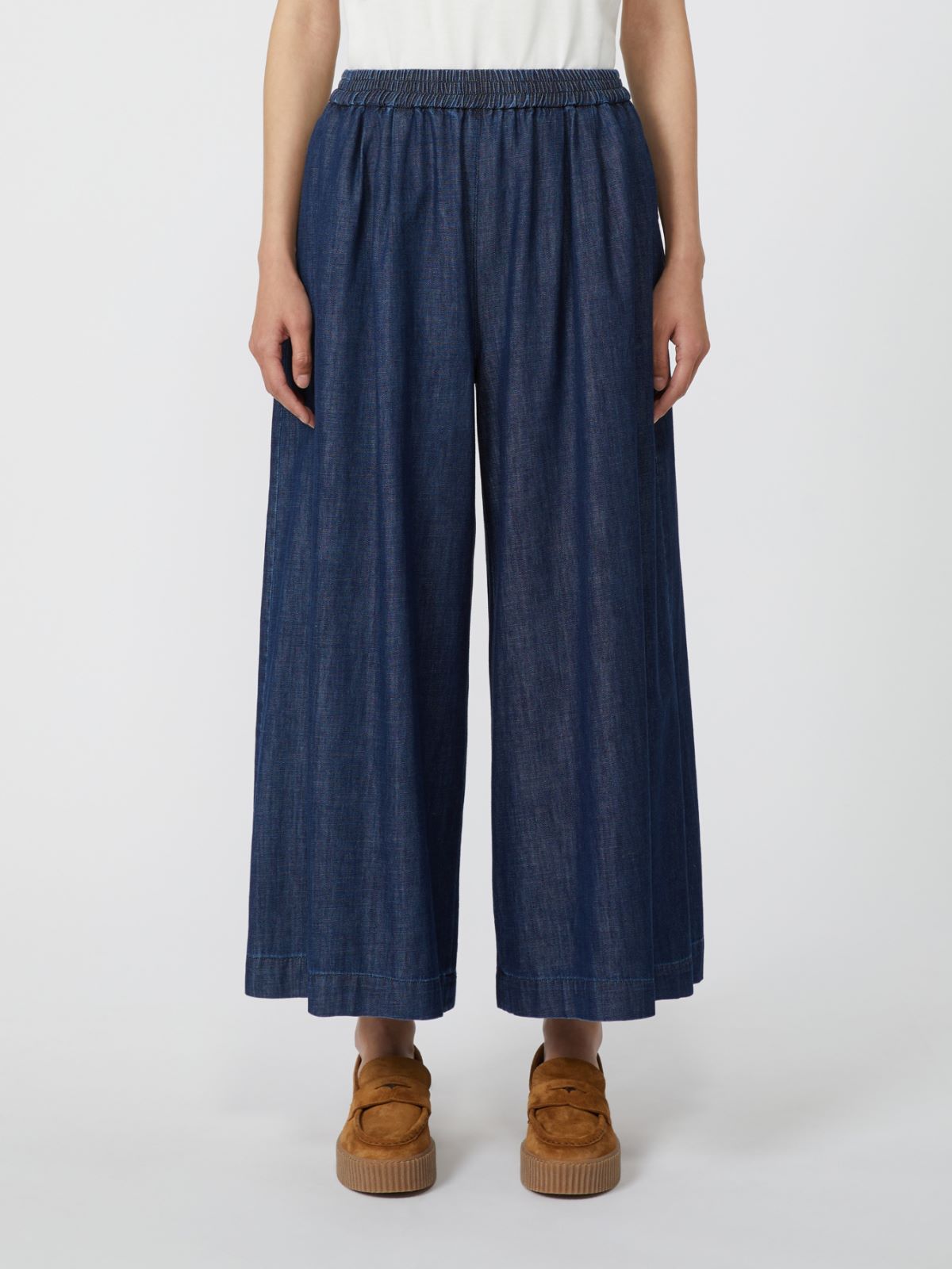 Pure cotton denim jeans - NAVY - Max Mara - 2