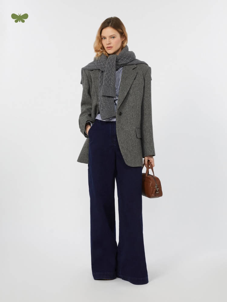 送料関税込【'S Max Mara】Sophie denim wide-leg pants WEEKEND MAX MARA Vega Wide Leg Jeans | endource
